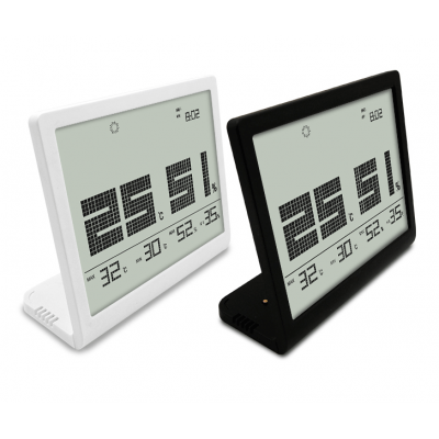 CH-906 Custom logos Humidity And clock TemperatureThermometer Temperature