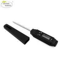 S-H05 Mini Black Cook Pocket Meat Thermometer Instant Read Food Thermometer